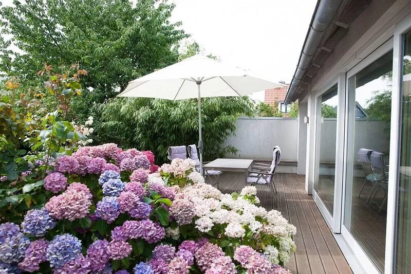 Alleinstehendes Haus mit Garten und Terrasse in Strandnähe