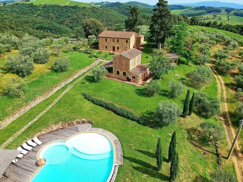 Villa Ferdinando - Luxury Villa Rental with swimming pool in Poggibonsi, Tuscany