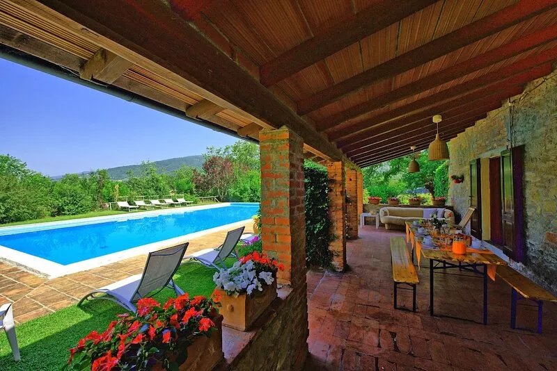 Wonderful private villa with WIFI, private pool, TV, patio, panoramic view
